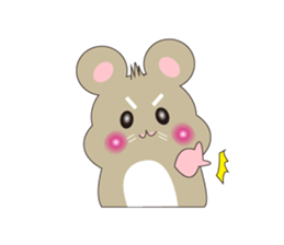 Roborovski hamster sticker #7893634