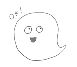 ghost YANEN! sticker #7893842