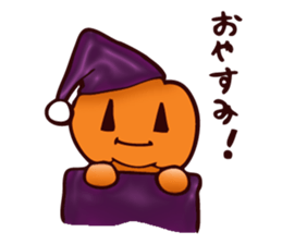 Pumpkin and Ghost sticker #7894020