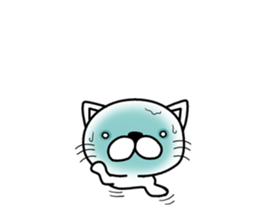 Autumn and Halloween catSticker of Japan sticker #7894213