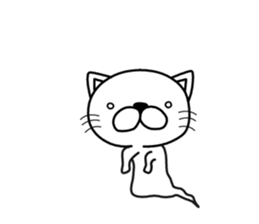 Autumn and Halloween catSticker of Japan sticker #7894217