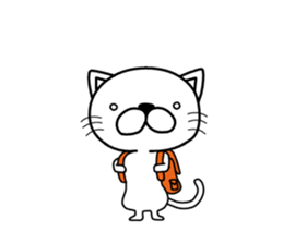 Autumn and Halloween catSticker of Japan sticker #7894224