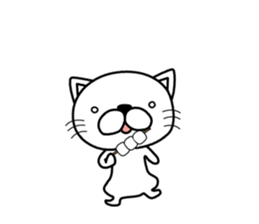 Autumn and Halloween catSticker of Japan sticker #7894234