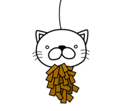 Autumn and Halloween catSticker of Japan sticker #7894238