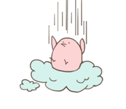 Mr. colorful little bird sticker #7894332