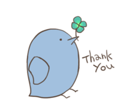 Mr. colorful little bird sticker #7894347