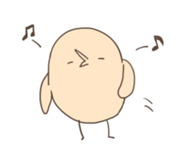 Mr. colorful little bird sticker #7894362