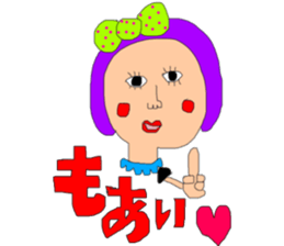 pretty pretty girl  uchina--- sticker #7894368