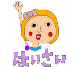 pretty pretty girl  uchina--- sticker #7894393