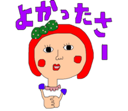 pretty pretty girl  uchina--- sticker #7894402