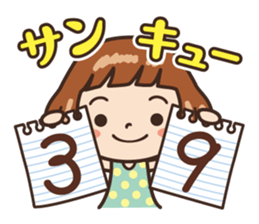 Because is a girl...[Everyday] sticker #7894570