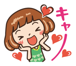 Because is a girl...[Everyday] sticker #7894586