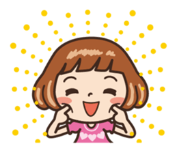 Because is a girl...[Everyday] sticker #7894588