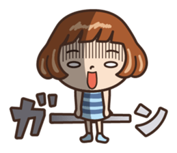 Because is a girl...[Everyday] sticker #7894594