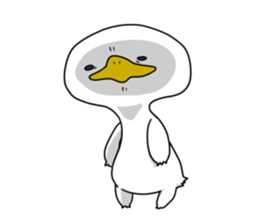 Duck mock sticker #7895129