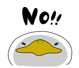 Duck mock sticker #7895133