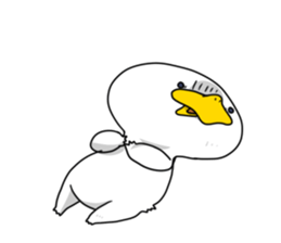 Duck mock sticker #7895134