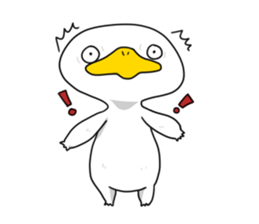 Duck mock sticker #7895135
