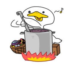 Duck mock sticker #7895138