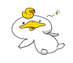 Duck mock sticker #7895142