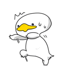 Duck mock sticker #7895144