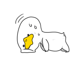 Duck mock sticker #7895145