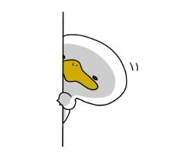 Duck mock sticker #7895147