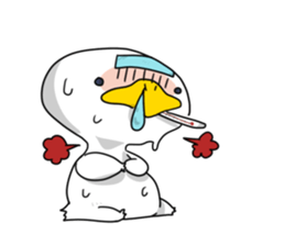 Duck mock sticker #7895156