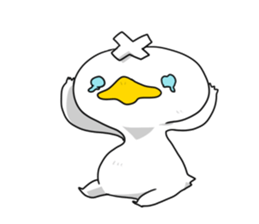 Duck mock sticker #7895157