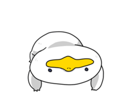 Duck mock sticker #7895159