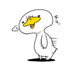 Duck mock sticker #7895162