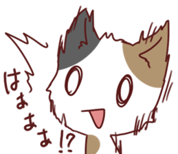 Free Calico cat sticker #7895325