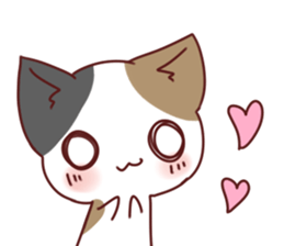 Free Calico cat sticker #7895352