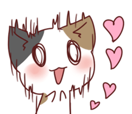 Free Calico cat sticker #7895354