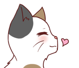 Free Calico cat sticker #7895363