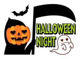 cocowaguma Halloween Night sticker #7895364