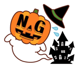cocowaguma Halloween Night sticker #7895371