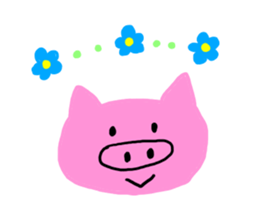 I am a pig!!! 2 sticker #7895604