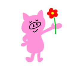 I am a pig!!! 2 sticker #7895619