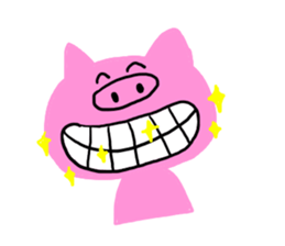 I am a pig!!! 2 sticker #7895620