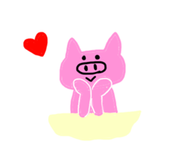 I am a pig!!! 2 sticker #7895624