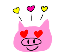 I am a pig!!! 2 sticker #7895631