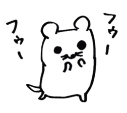 cheeky rat sticker #7895682