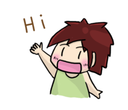 Cute Hui's daily life sticker #7895790