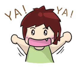 Cute Hui's daily life sticker #7895792