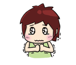 Cute Hui's daily life sticker #7895793