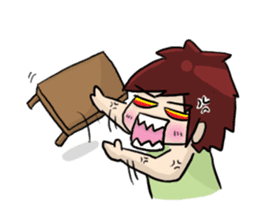 Cute Hui's daily life sticker #7895804