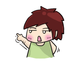 Cute Hui's daily life sticker #7895805