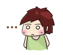 Cute Hui's daily life sticker #7895806