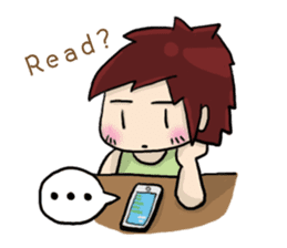 Cute Hui's daily life sticker #7895816